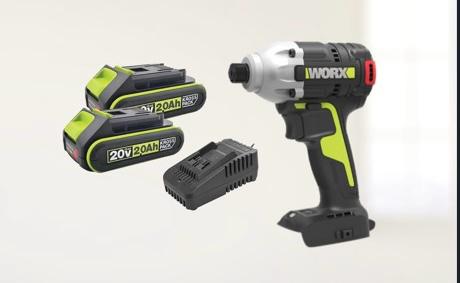 ����� ������ ����� 20V + ��� ������ 2.0AH WORX