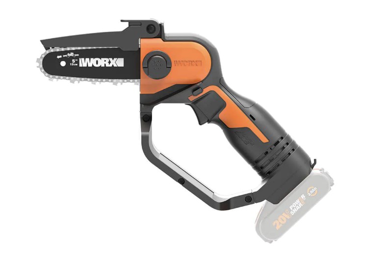 מסור שרשרת מיני 12 ס''מ נטען 20V (גוף בלבד) WORX WG324E.9 מסור שרשרת מיני 12 ס''מ נטען 20V (גוף בלבד) WORX WG324E.9